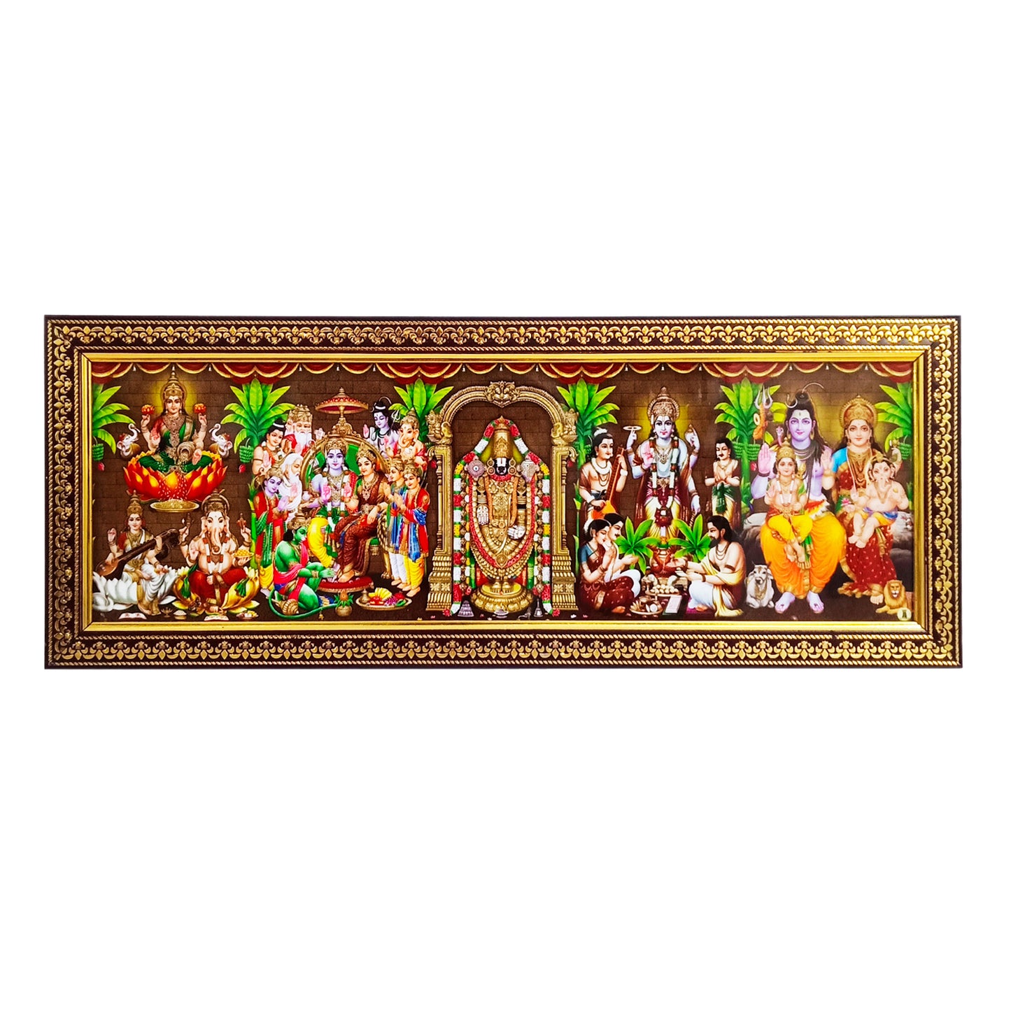 All Devatas (Laxmi Ganesh Saraswati, Ram Pattabhishekam, Balaji, SatyaNarayana Bhagwan, Shiv Pariwar)