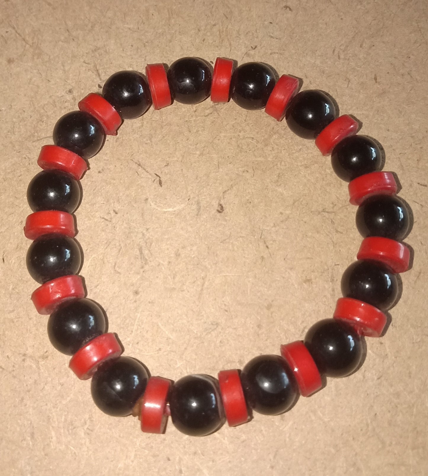 Bracelet Wooden and Stone Beads Bracelet