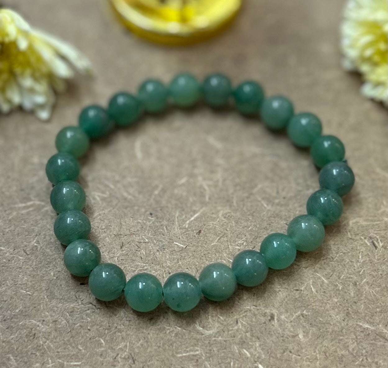 Green Aventurine Matte Wealth & Abundance 8mm Stretch Bracelet – Lily Rose  Jewelry Co
