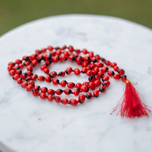 Natural Original Red Gunja Ratti Chirmi Mala