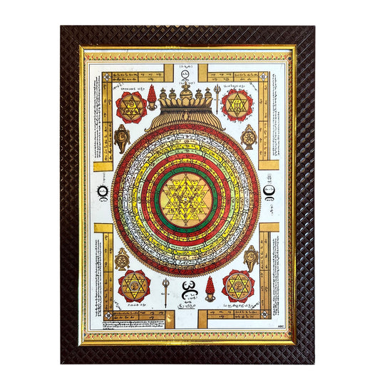 Sree Chakra / Sree Yantra Photo Frame